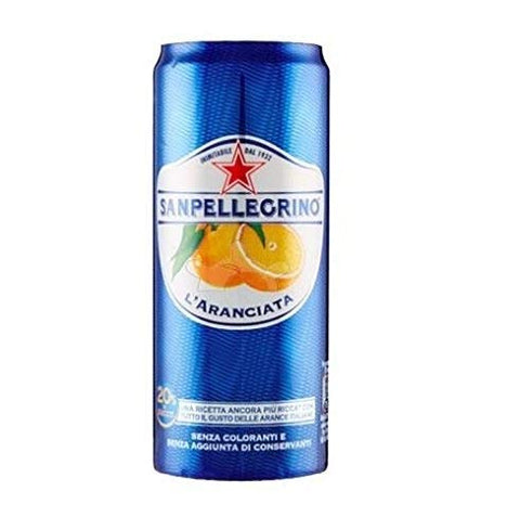 Lot De 72 Boîtes De 330 Ml San Pellegrino Oranges Limonade Original Orange