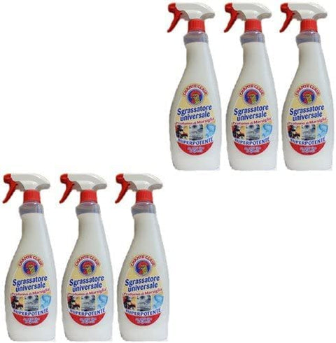 Chante Clair Sgrassatore Nettoyant Universel, Lot Économique (6 X 625 Ml)