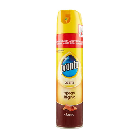 12 Pc Pronto Spray Legno Classic 300 Ml, Spray Pour Enlever La Poussière, Les Empreintes Digitales, Les Taches Et Les Marques Des Meubles Et Des Surfaces En Bois