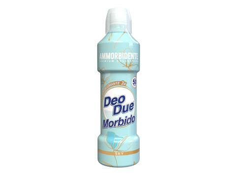 3x Deo Due – Ammorbidente Sky Adoucissant textile 1L à l'huile d'amande douce biologique
