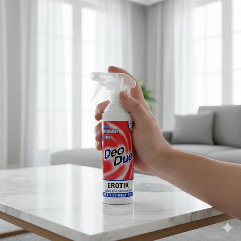 3x Deo Due – Profumatore Bifase Erotik Désodorisant d'air et textile 500 ml