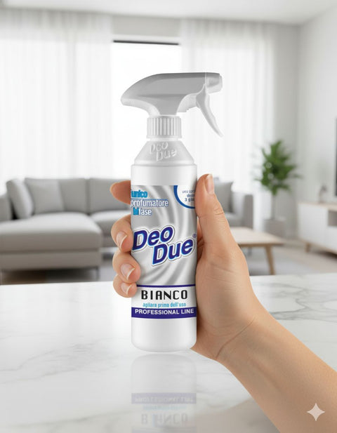 3x Deo Due – Profumatore Bifase Bianco Désodorisant d'air et textile 500 ml
