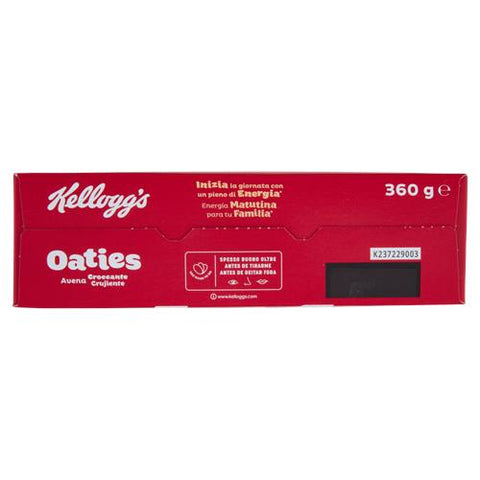 3x Kellogg's Oaties Avena Croccante Flocons d'avoine croustillants  360 g