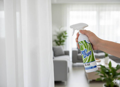 3x Deo Due – Profumatore Bifase Aloe Désodorisant d'air et textile 500 ml