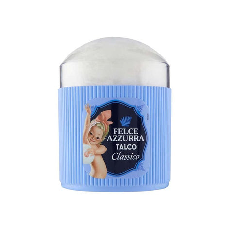 Paglieri Felce Azzurra Poudre Corporelle Classique Talc Avec Éponge 250 G