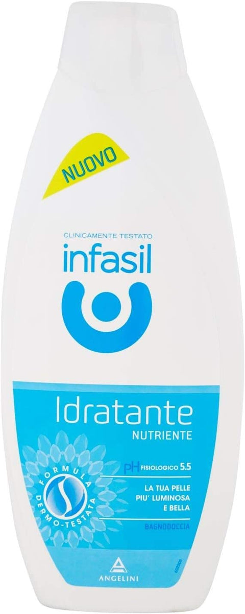 Infasil Idratante Nutriente Nourishing Hydratant Body Wash, Testé Cliniquement Et Doux Pour La Peau, 500 Ml + Polpa Italian Gourmet 400 G
