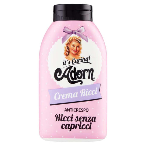 Adorn Caring Crème Anti-Frisottis Curly, Sans Humeur, 1 X 200 Ml