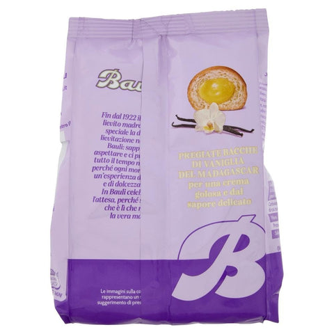 18x Bauli Extra Golosi Mini Cornetti Croissant Brioche Avec Custard 75 G + Italian Gourmet polpa 400