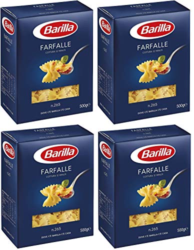 Farfalle 15 Kg - Pâtes À La Semoule Faites D'ingrédients De Qualité Pour Toujours Être Bon - Bonté Irrésistible Quotidienne - Paquet 15 Kg - 30 X 500 G (Farfalle)