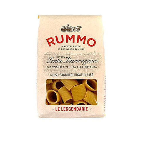 Rummo Mezzi Paccheri Rigati Gr. 500 [6 Paquets]