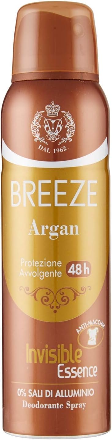 Breeze Lot De 12 Déodorants En Spray Argan 150 Ml + Italian Gourmet Polpa 400 G