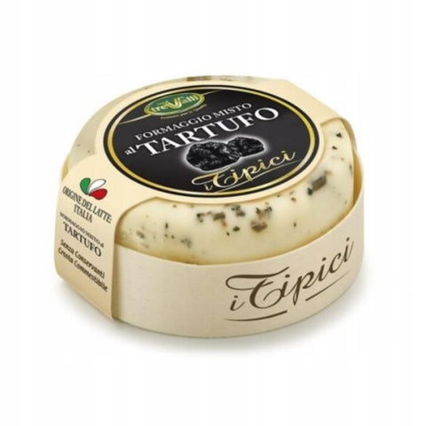 Trevalli - Caciotta Fromage Mixte A La Truffe - Produit Artisanal Italien