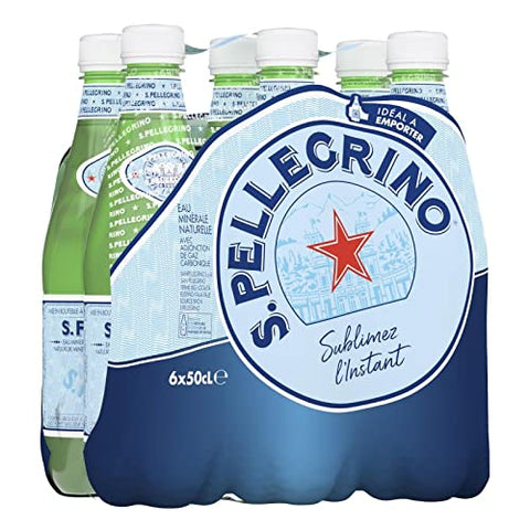 San Pellegrino - Eau Minérale Gazeuse 6x50cl - L'unité - Offre Special