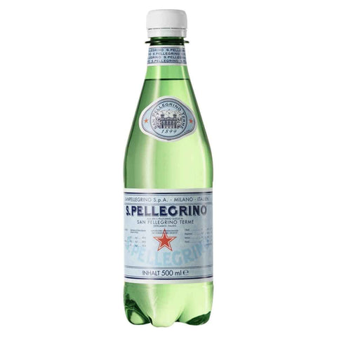 Sanpellegrino Lot De 24 Bouteilles D'eau Minérale Naturelle 24 X 500 Ml