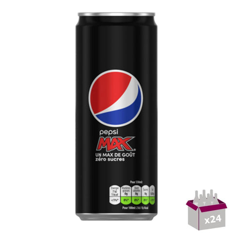 Pepsi Max - 24 X 33 Cl