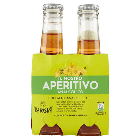 Lurisia Aperitivo Analcolico Con Genziana Delle Alpi Apéritif Sans Alcool Avec Gentiane Alpine 150 Ml