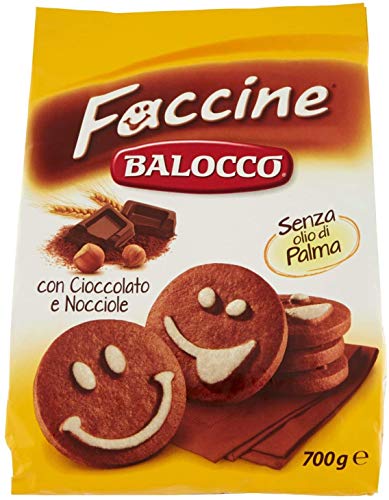 Balocco Biscotti Faccine 6 Pezzi Da 700 Grammi