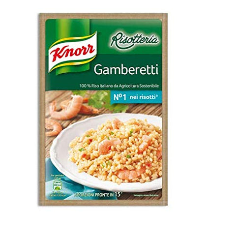 Knorr Risotto Gamberetti Riz Crevettes 175 G 100 % Italien