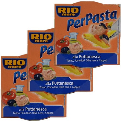 3 X Rio Mare Per Pâtes 'Alla Puttanesca', 160 G