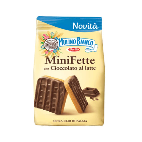 Mulino Bianco Mini Fette Cioccolato Al Latte Gr.110