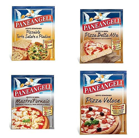Paneangeli Lievito Istant Levure Mélangée Pour Pizza Wraps 4 Pz