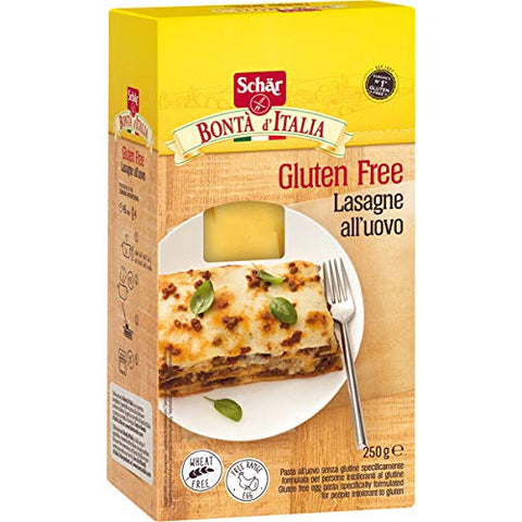 Schär - Pâtes À Lasagne - Pâtes Aux Oeufs - Sans Gluten - 250g