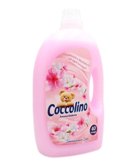 Coccolino Adoucissant Textile - 4 Kg - Liquide - 4 X 3 L - Sensation Soie