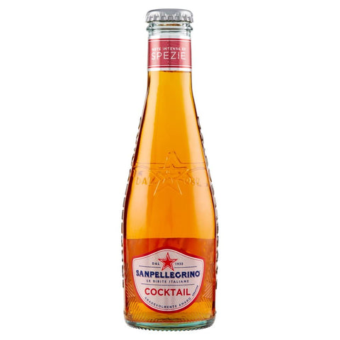 Lot De 24 Bouteilles De Cocktail De Soda San Pellegrino Cocktail Ginger Amer Italien Apéritif 20 Cl