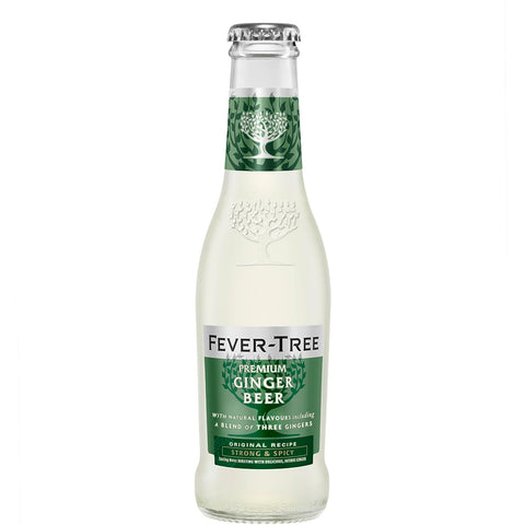 Fever-Tree - 6 Packs De 4 Bouteilles De Premium Ginger Beer - Soda Gingembre - Pour Des Cocktails D'exception