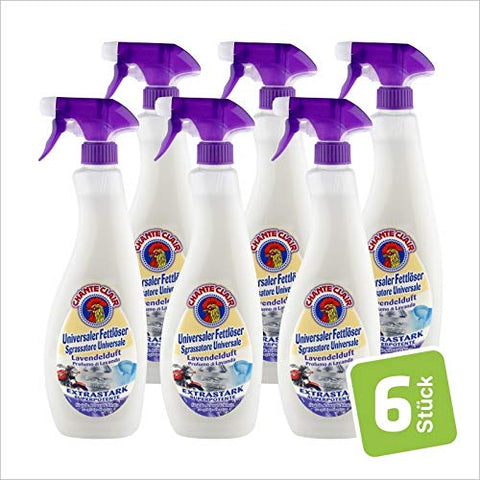 Chante Clair Lot De 6 Dégraissant Universels Parfum Lavande 750 Ml