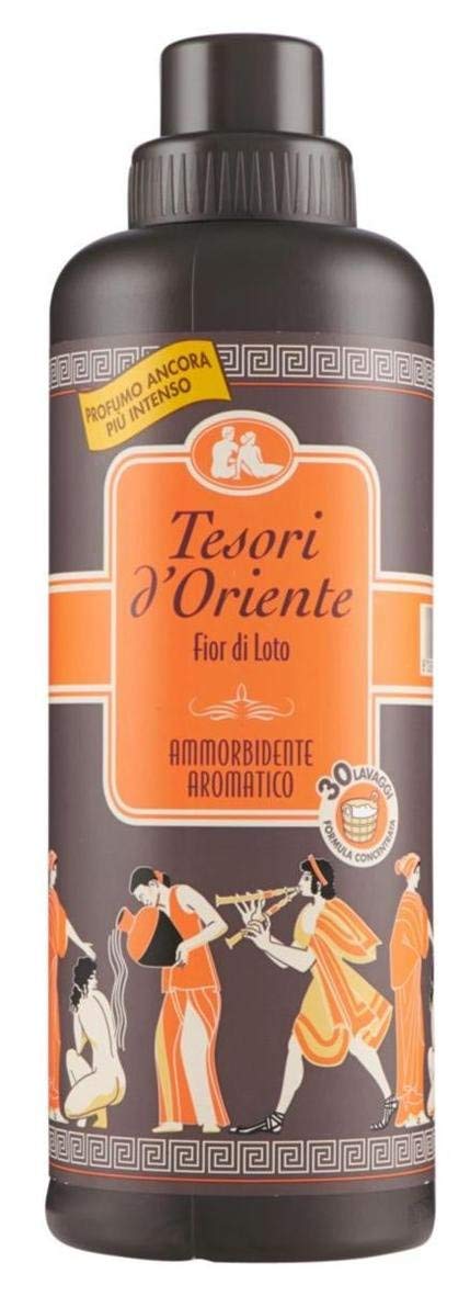 Tesori D'oriente Fior Di Loto Lot De 6 Adoucissants Pour Fleurs De Lotus 750 Ml
