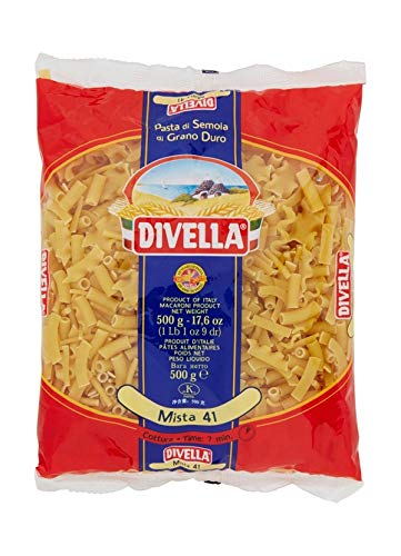 Divella Pâtes De Semoule De Blé Dur Mélangées 41 Gr 500 X 24
