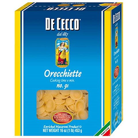 De Cecco - De Cecco Orecchiette 91 (Carton De 24 Boîtes)
