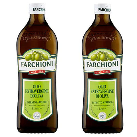 Farchioni Extra Virgin Olive Oil (1l) - Paquet De 2