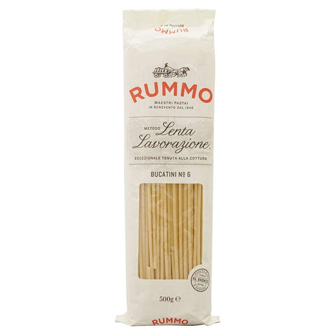 Rummo - Bucatini N.6 Bronze Dessiné - 24 Paquets De 500 G