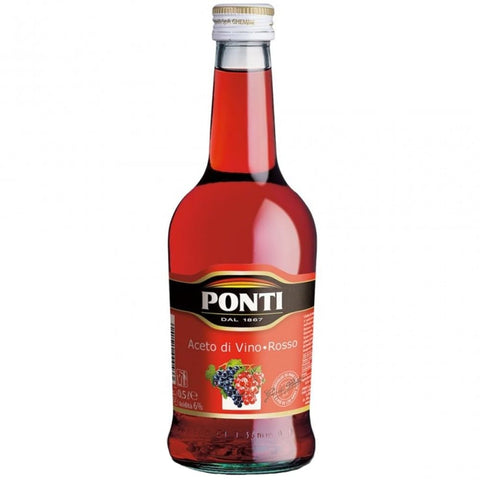 Ponti Aceto Di Vino Rosso Antico Arôme, Vinaigre De Vin Rouge - 500ml