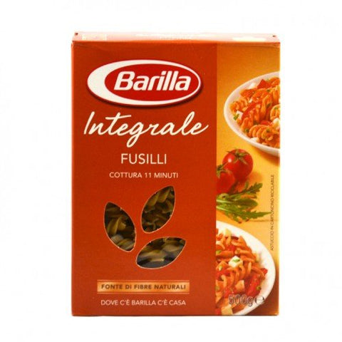 5x Pasta Barilla Fusilli Integrali Pâtes Italiennes À Grains Entiers 500g
