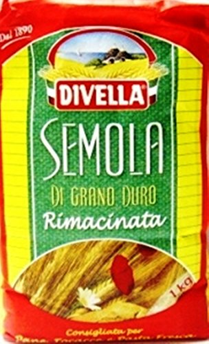 Semoule De Blé Dur - Semola Di Grano Duro Rimacinata - 6x 1000g