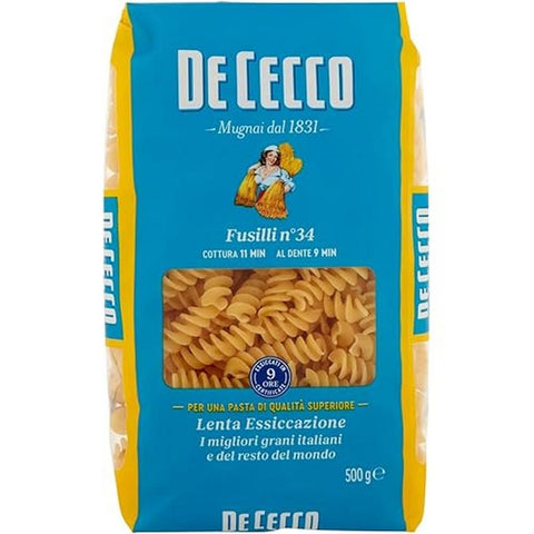 De Cecco Pâtes Fusilli, 500g