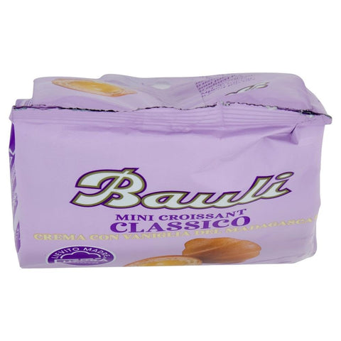 18x Bauli Extra Golosi Mini Cornetti Croissant Brioche Avec Custard 75 G + Italian Gourmet polpa 400
