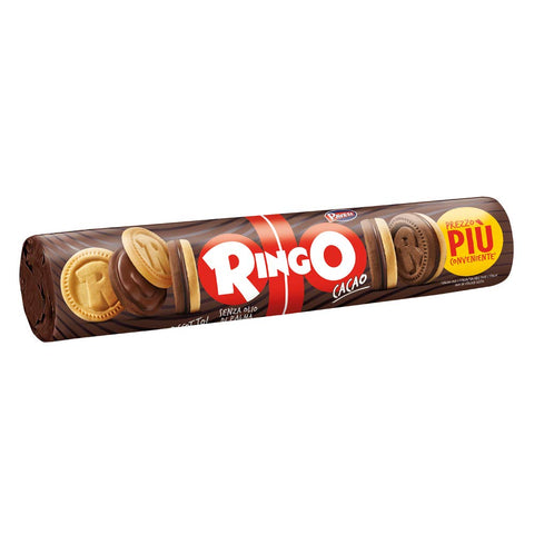 Pavesi 12 Boîtes Pâtisserie Ringo Au Cacao 165 G Tube