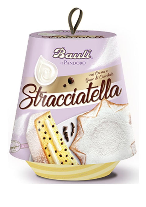 Bauli Pandoro Stracciatella À La Crème Et Pépites De Chocolat 750g
