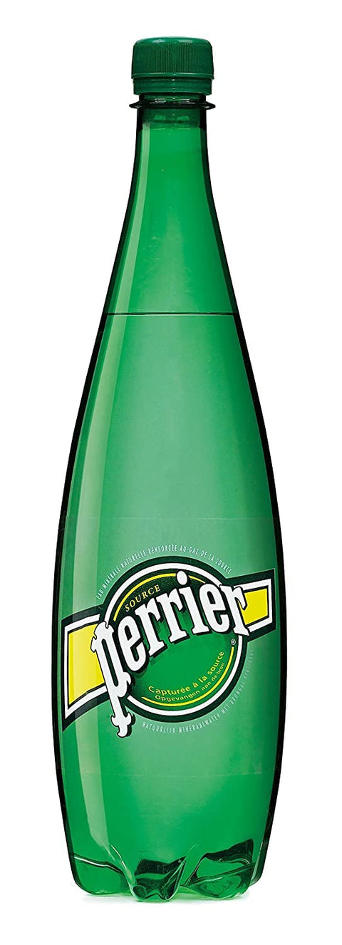 12x Perrier Eau Minérale Pétillante Pet 1 L
