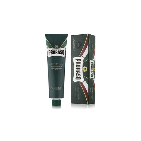 12 X Proraso Savon À Barbe Rafraîchissant Tube 150 Ml