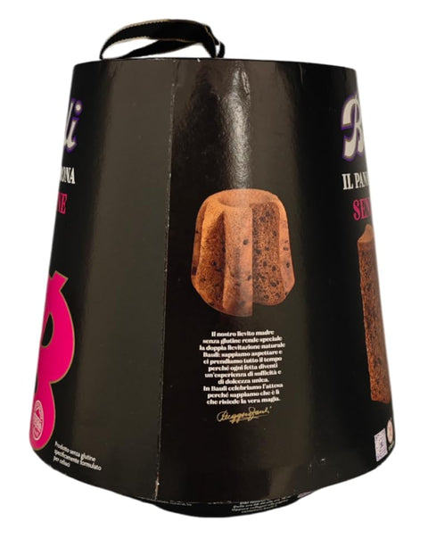 6x Bauli PanMoro – Pandoro au chocolat sans gluten 500 g | Gâteau de Noël italien traditionnel | Sans gluten, moelleux et chocolaté | Parfait pour Noël