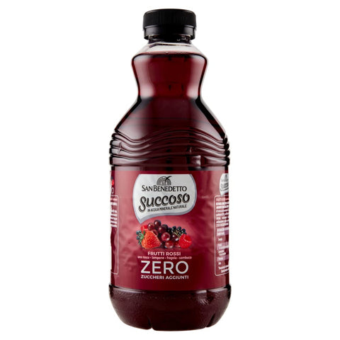 6 X San Benedetto Succoso Fruits Rouges Zero Pet Sans Sucre 90cl Jus De Fruits Jus De Fruits