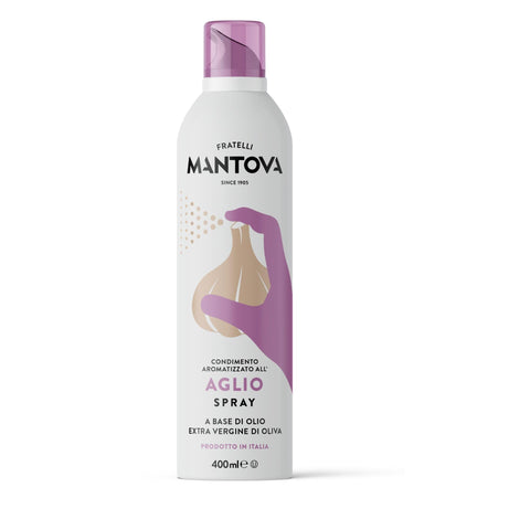 Sprayleggero Huile D'olive Extra Vierge Aromatisé À L'ail Spray 400ml