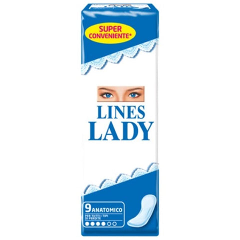 Lines Lady Lot De 9 Serviettes Hygiéniques 100 G