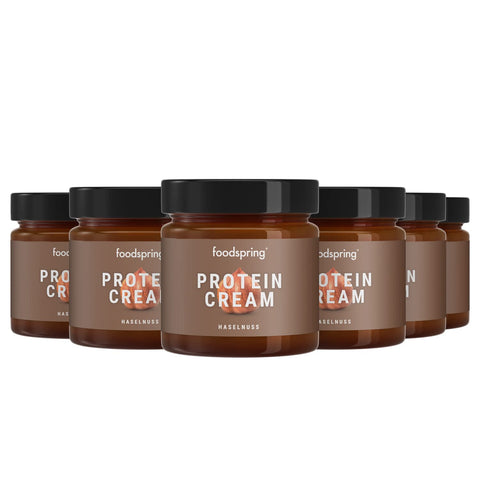 Foodspring Pâte À Tartiner Protéinée, 6 X 200g, Pâte À Tartiner Aux Noisettes Ultra Protéinée
