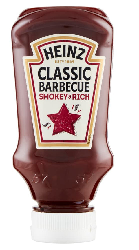Heinz Salsa Classic Barbecue Smoky & Rich Sauce Bbq Sauce Top Down 260 G Idéal Pour Griller Et Préparer Des Pommes De Terre
